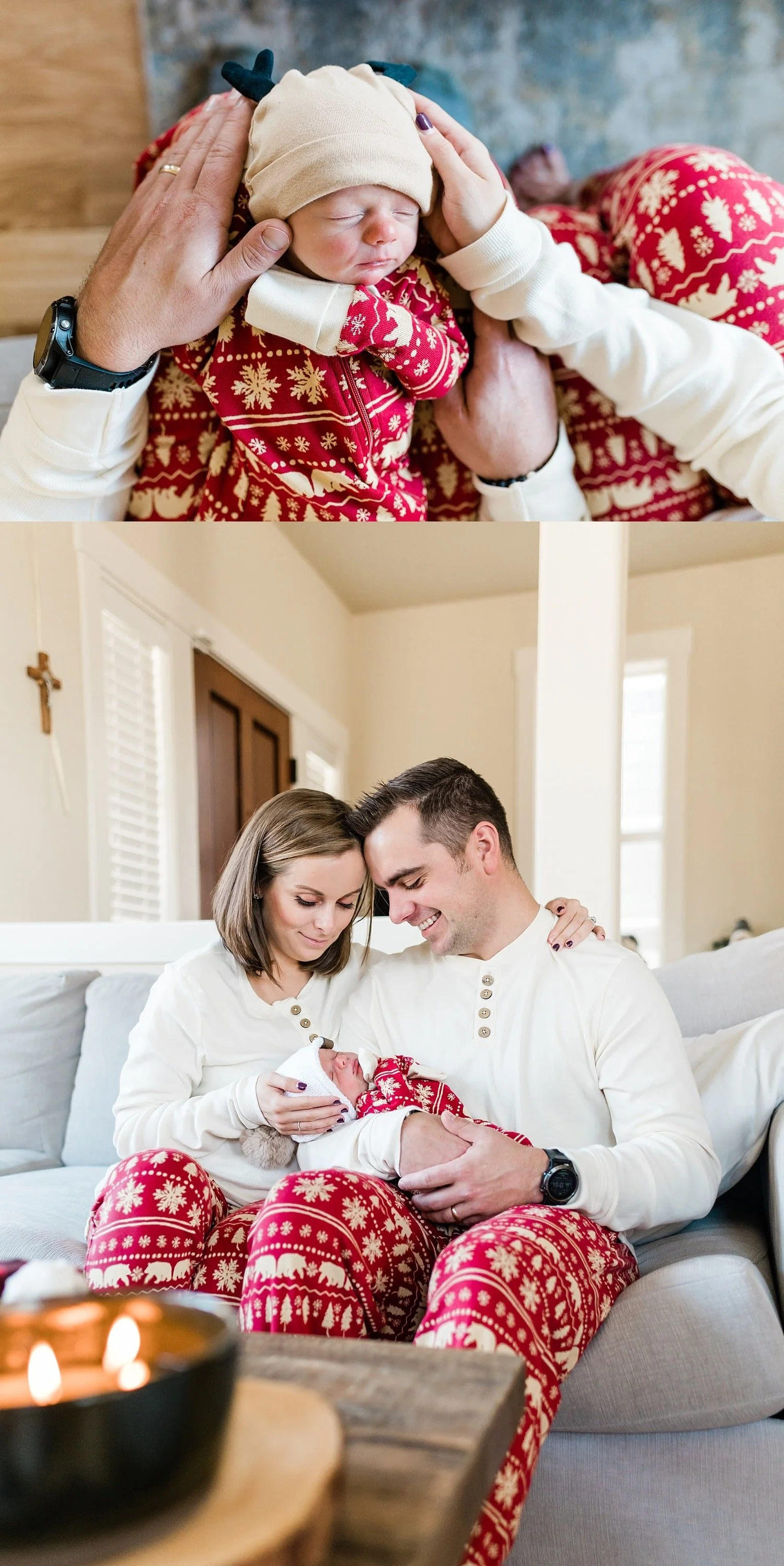Baby s First Christmas Photo Shoot Elizabeth Hite Photography